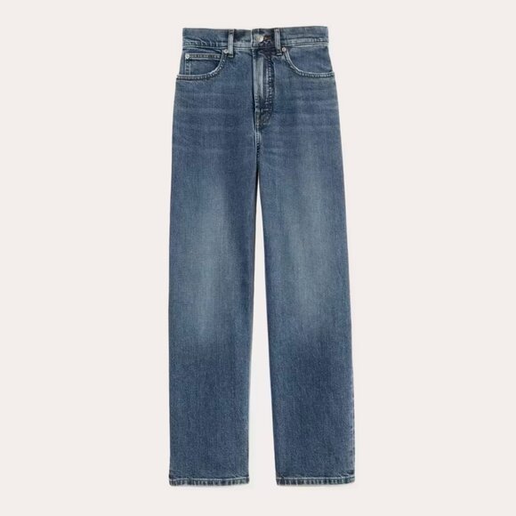 Everlane Way-High Mid Indigo - Picture 2 of 2
